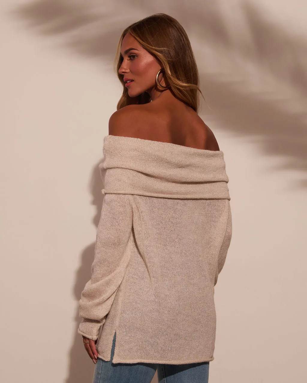 Dayla Off The Shoulder Sweater sold by Vici product image thumbnail 4
