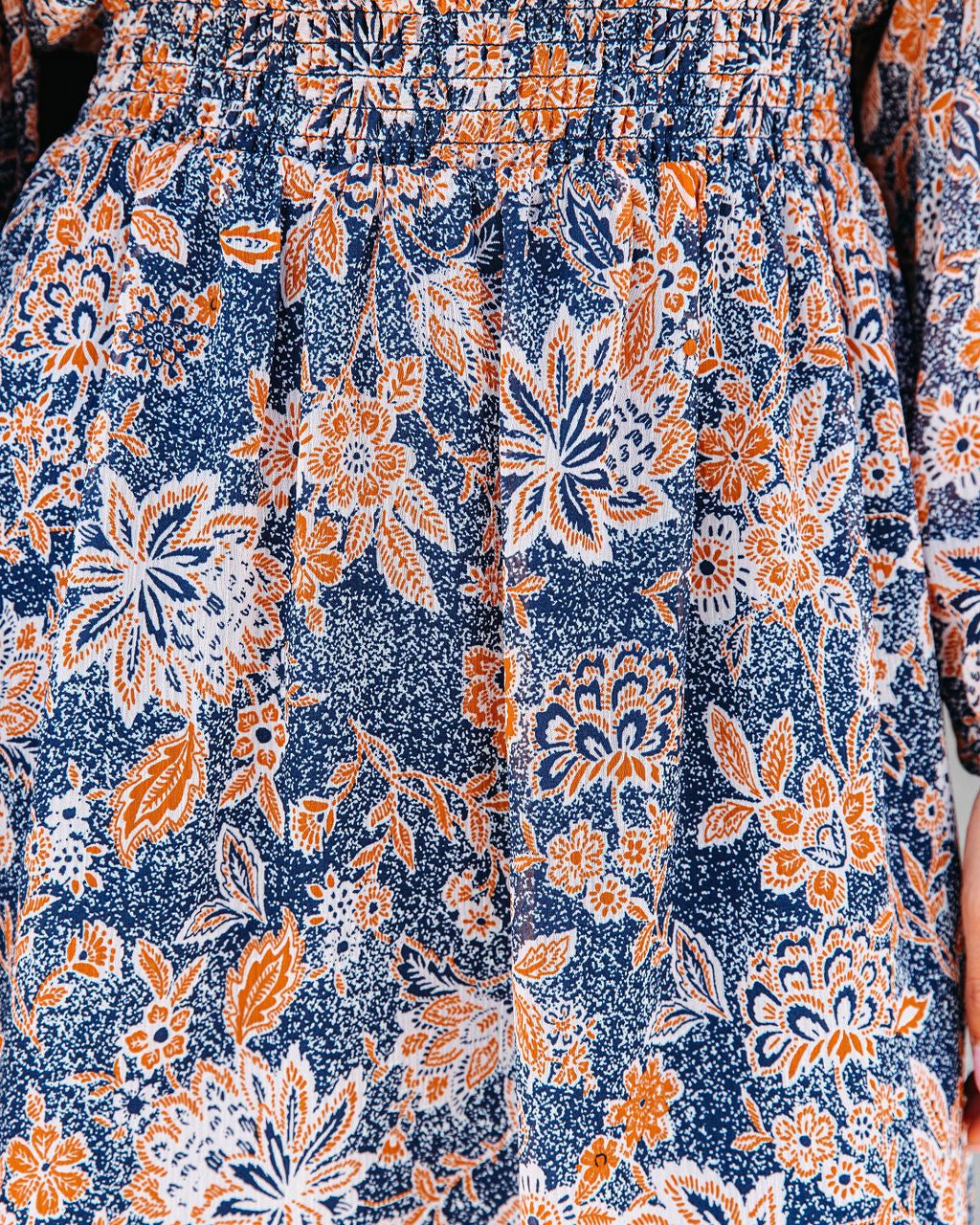 Endless Fall Beauty Ruffle Floral Mini Dress sold by Vici product image thumbnail 4