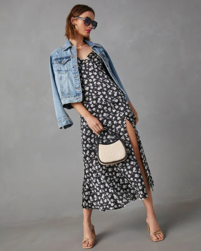 Madeira Floral Maxi Dress sold by Vici