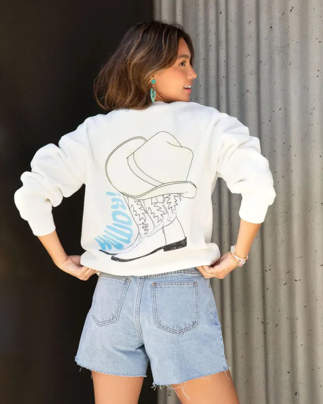 Howdy Sweatshirt sold by Vici