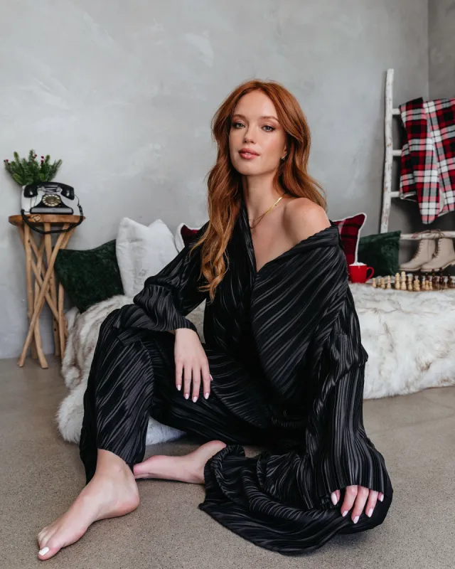 Hey Honey Plisse Button Down Top sold by Vici