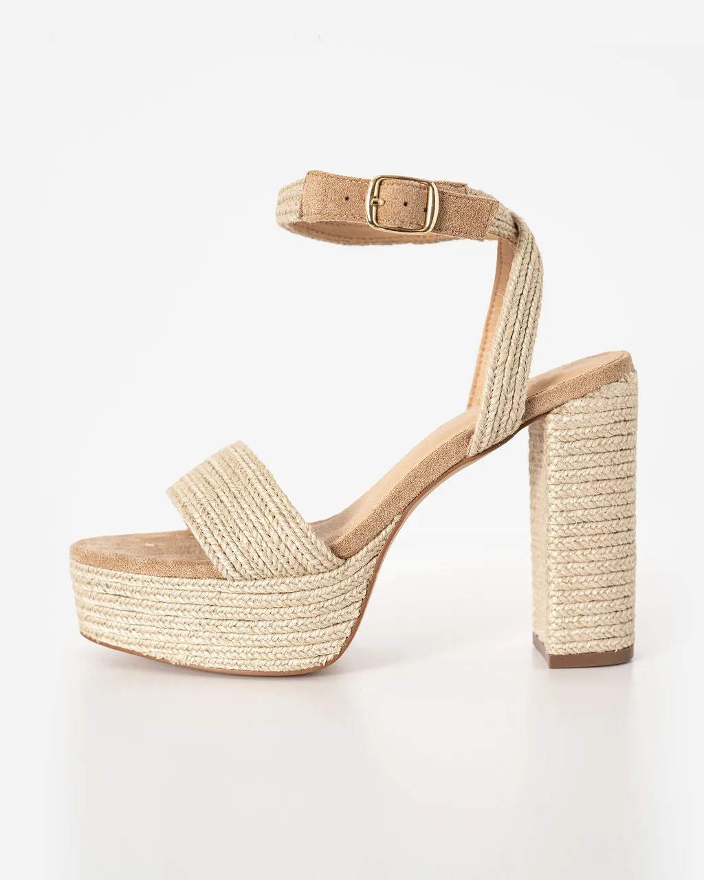 Willow Heeled Platform Sandal sold by Vici