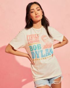 Bob Dylan Cotton Tee - FINAL SALE sold by Vici
