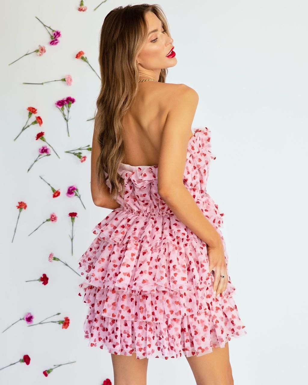 Heartbreaker Tulle Mini Dress sold by Vici product image thumbnail 4