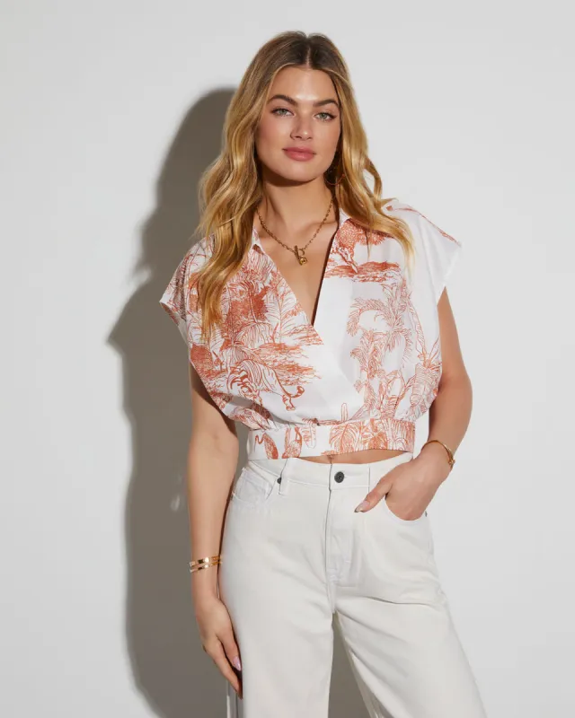 Mayhew Satin Blouse sold by Vici