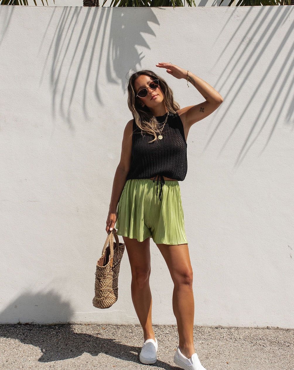 Florencia Knit Cotton Top - Black - FINAL SALE sold by Vici product image thumbnail 3