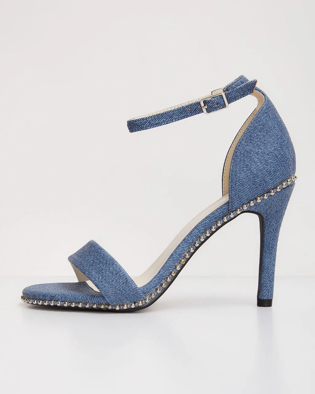 Persona Denim Studded Heels sold by Vici product image thumbnail 2