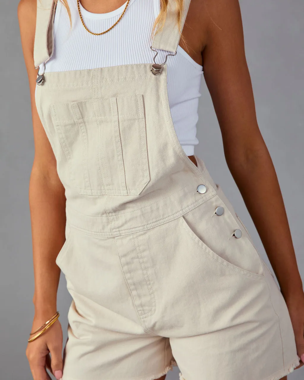 Moore Denim Shortalls sold by Vici product image thumbnail 4
