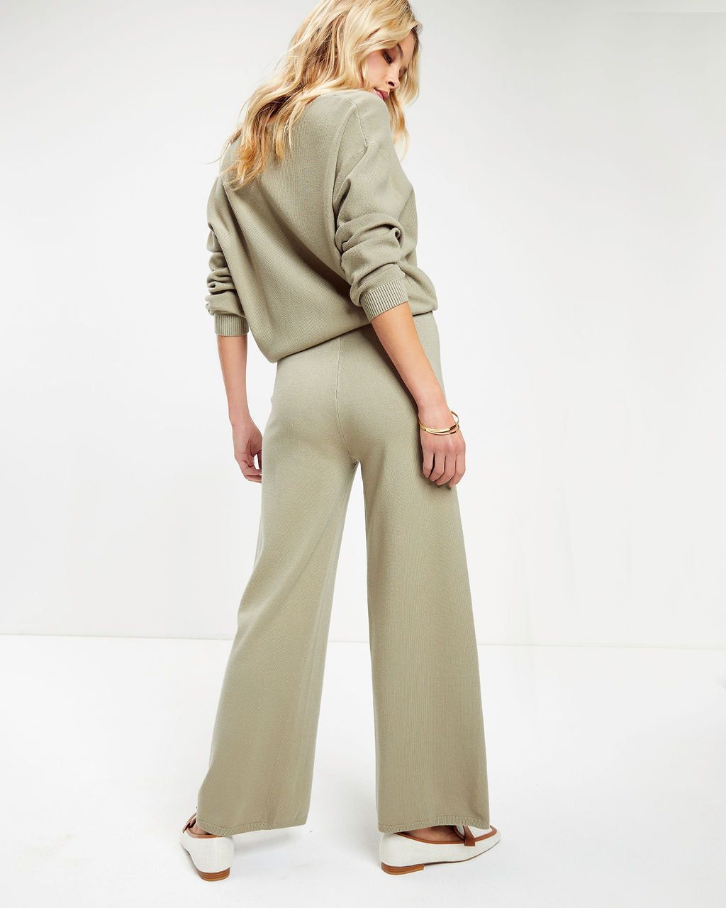 Analia Knit Wide Leg Pants sold by Vici product image thumbnail 4