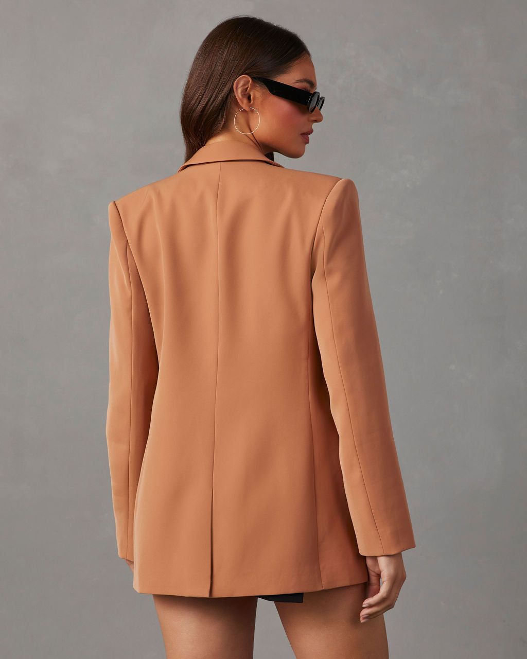 Standards Pocketed Blazer - Tan sold by Vici product image thumbnail 4