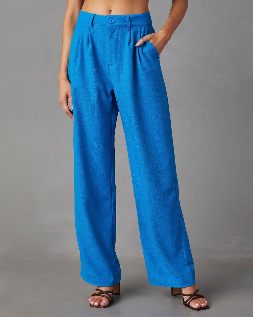 Tania Trouser Pants - Blue - SALE sold by Vici