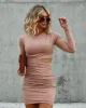 James Ribbed Cutout Mini Dress sold by Vici