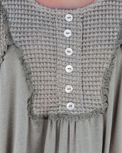 Wonderful Day Relaxed Knit Tunic - Olive - FINAL SALE sold by Vici