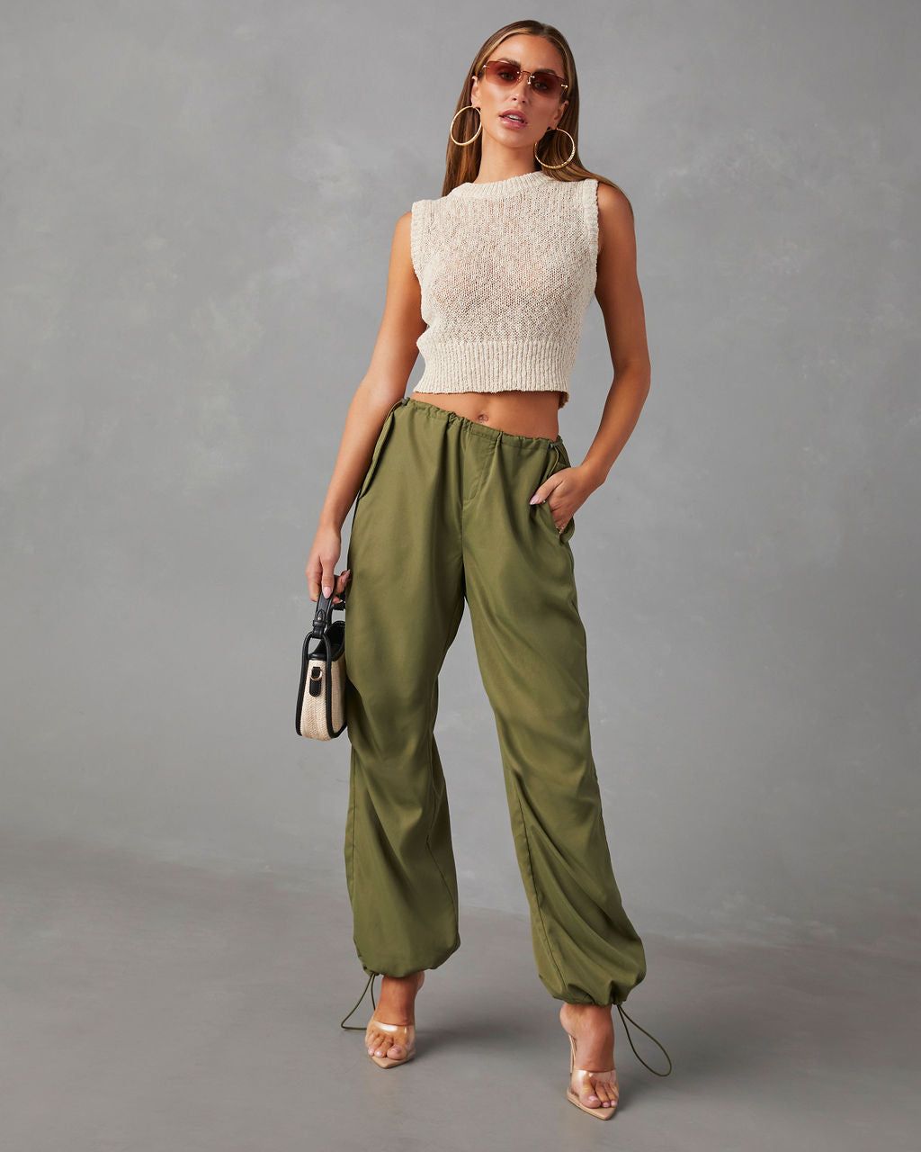 Cabotte Pocketed Parachute Pants sold by Vici product image thumbnail 3