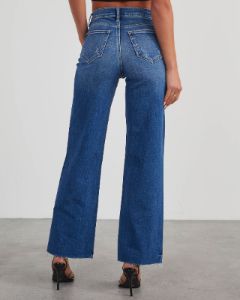 VICI Icon Distressed High Rise Straight Jeans sold by Vici