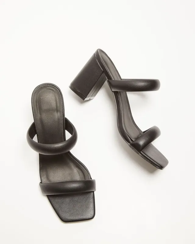 Schena Square Toe Heeled Sandal sold by Vici
