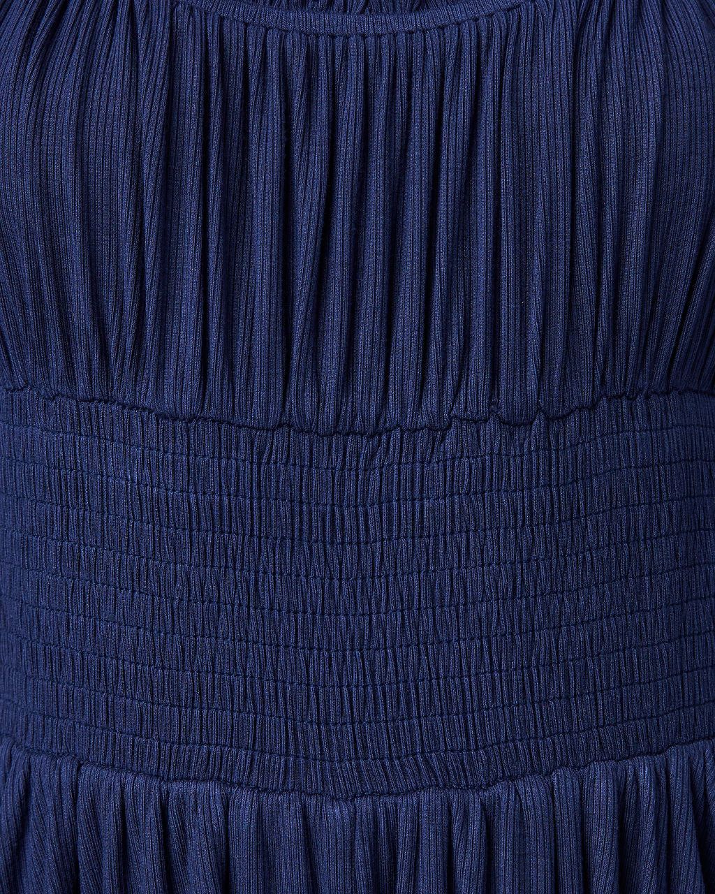 Dalia Lettuce Trim Flutter Romper - Navy - FINAL SALE sold by Vici product image thumbnail 3