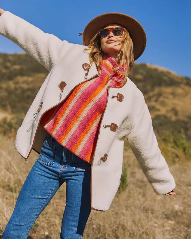 Fall Teddy Shearling Jacket sold by Vici