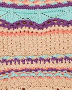 Vallejo Crochet Knit Crop Top sold by Vici