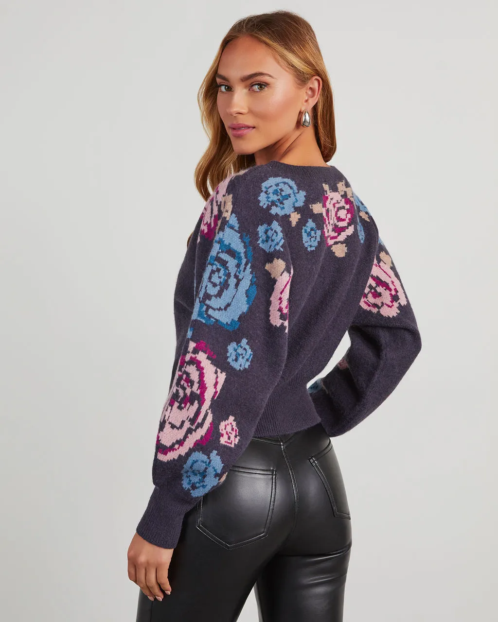Zandra Floral Sweater sold by Vici product image thumbnail 4