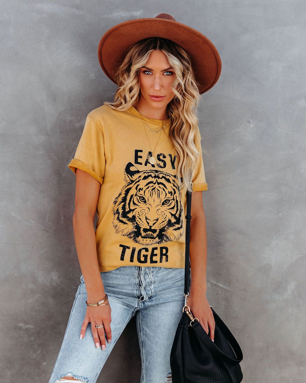 Graphic Cotton Easy Tiger Tee - FINAL SALE sold by Vici product image thumbnail 7