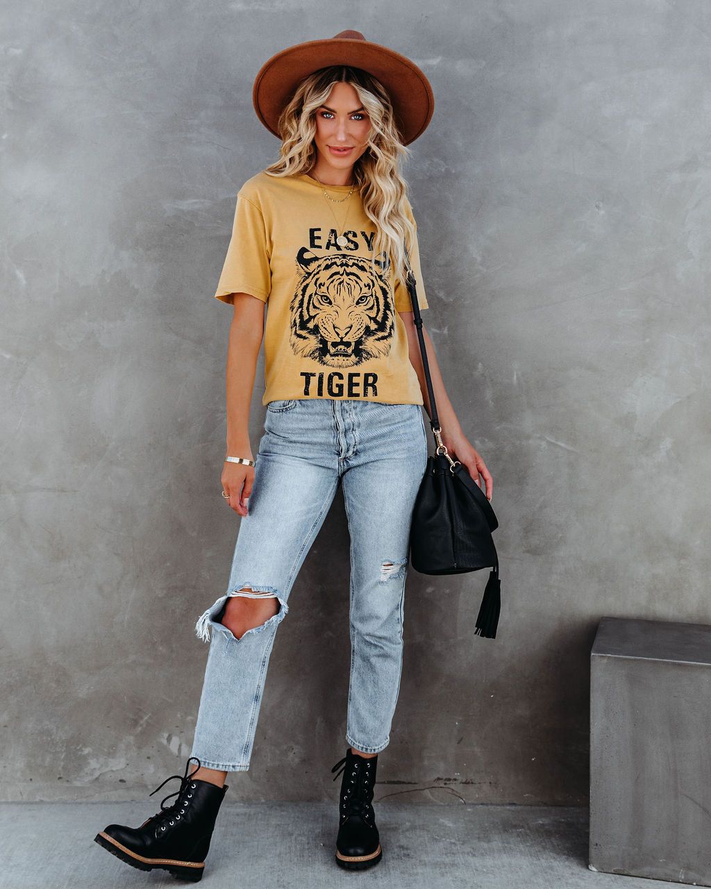Graphic Cotton Easy Tiger Tee - FINAL SALE sold by Vici product image thumbnail 8