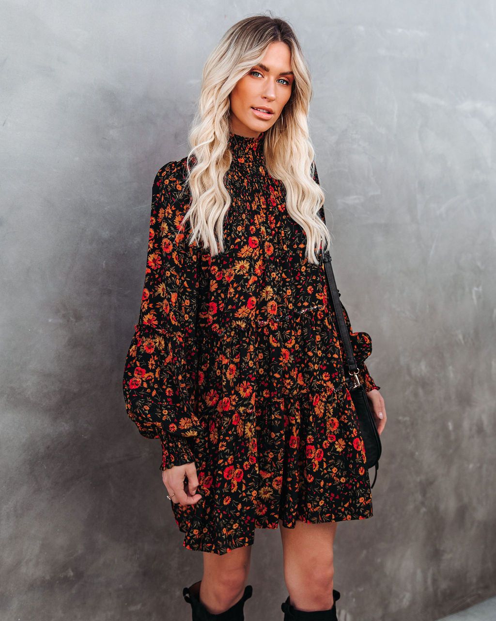 Bloom Smocked Tiered Dress - FINAL SALE sold by Vici