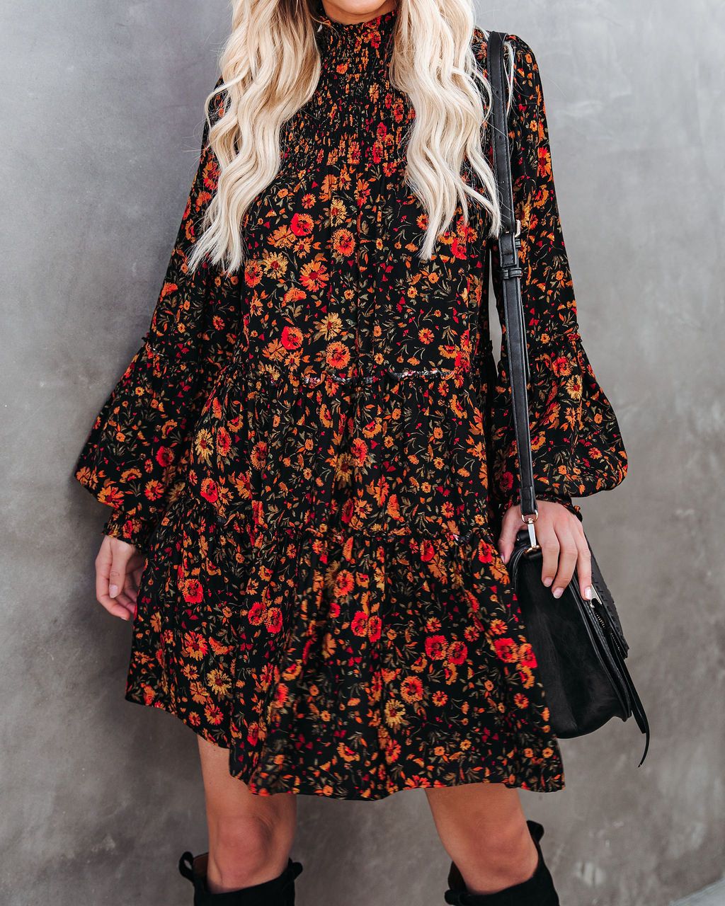 Bloom Smocked Tiered Dress - FINAL SALE sold by Vici product image thumbnail 7