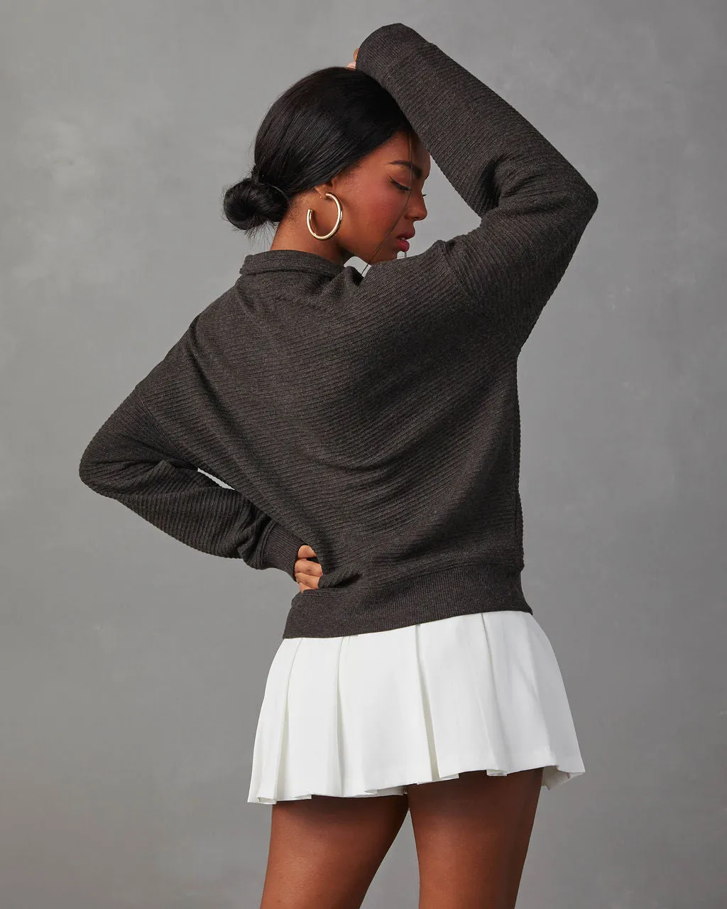 Kinsleigh Collared Pullover Sweater sold by Vici product image thumbnail 4