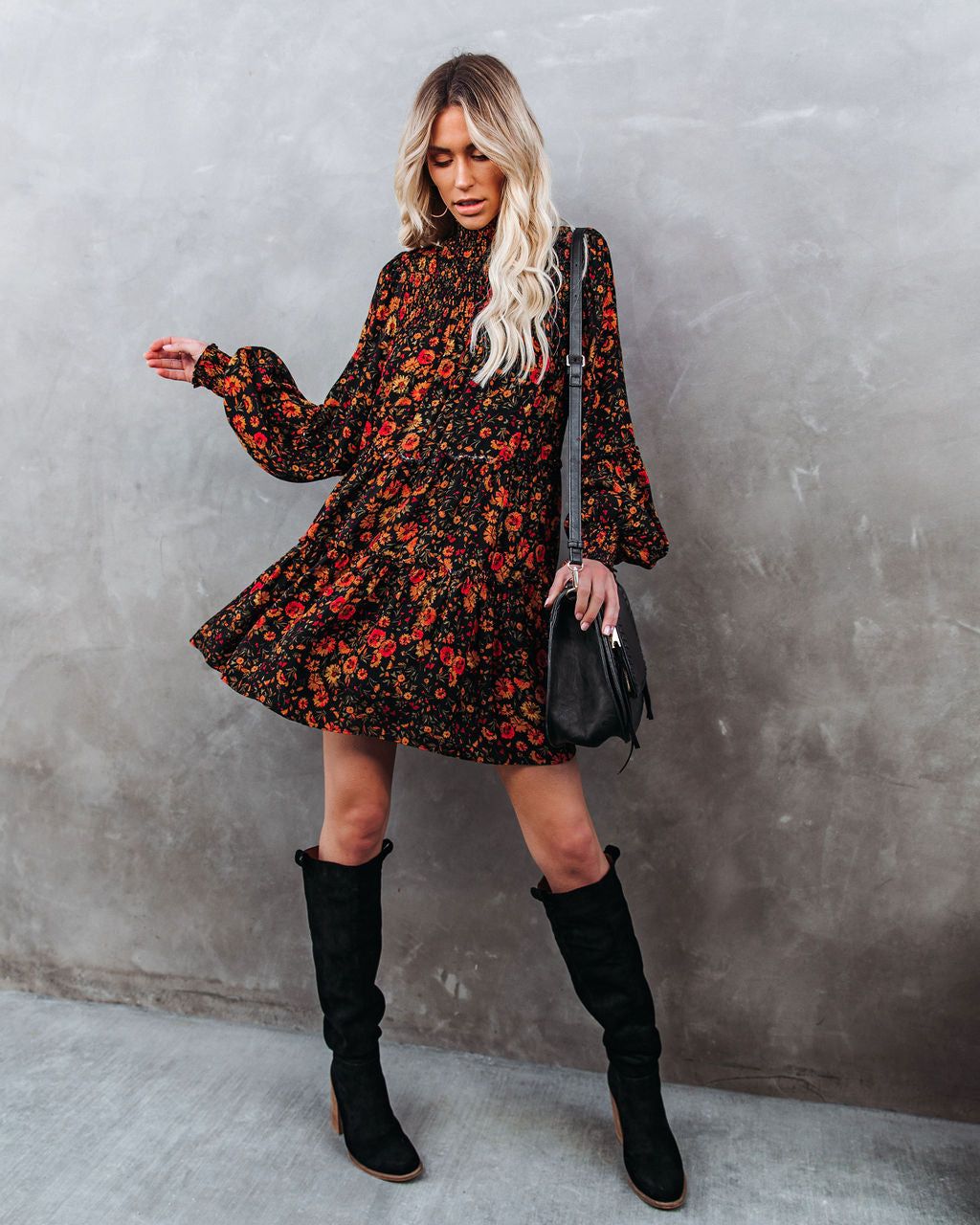 Bloom Smocked Tiered Dress - FINAL SALE sold by Vici product image thumbnail 6