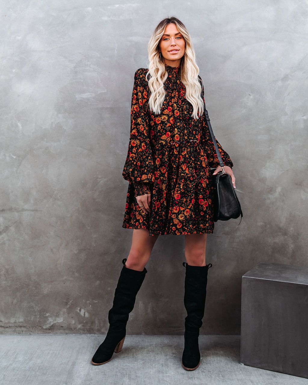 Bloom Smocked Tiered Dress - FINAL SALE sold by Vici product image thumbnail 8