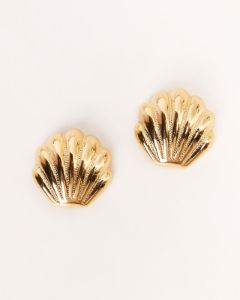Mariselle Mini Shell Stud Earrings sold by Vici