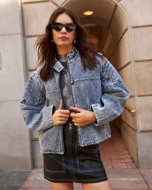 Ramsey Denim Jacket sold by Vici