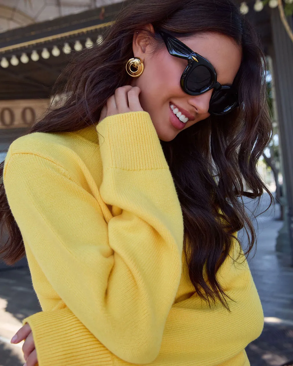 Warm Hugs Mock Neck Sweater sold by Vici product image thumbnail 3