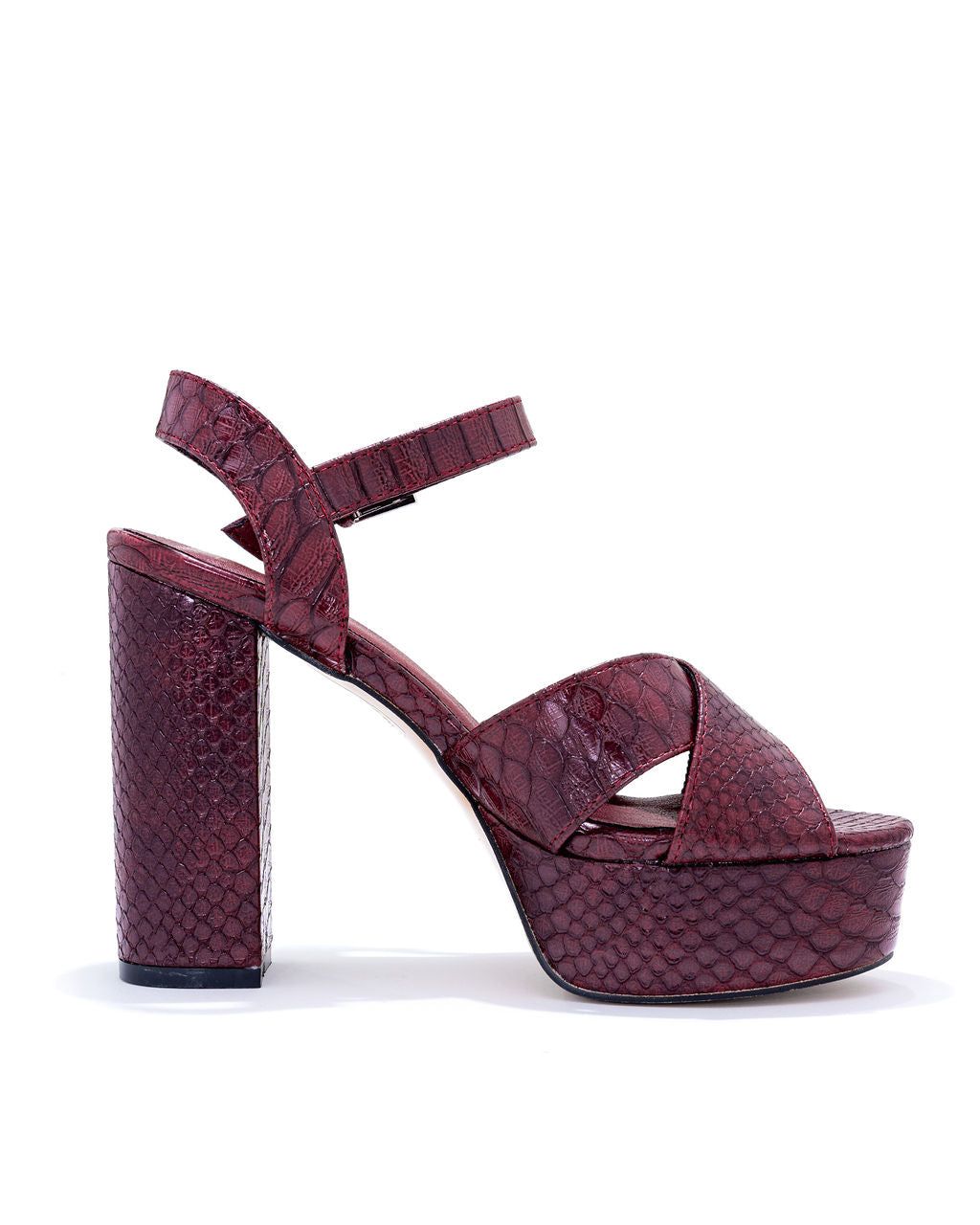 Eugina Snake Platform Heels sold by Vici product image thumbnail 4