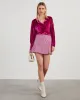 Kimberly Houndstooth Tweed Skort sold by Vici