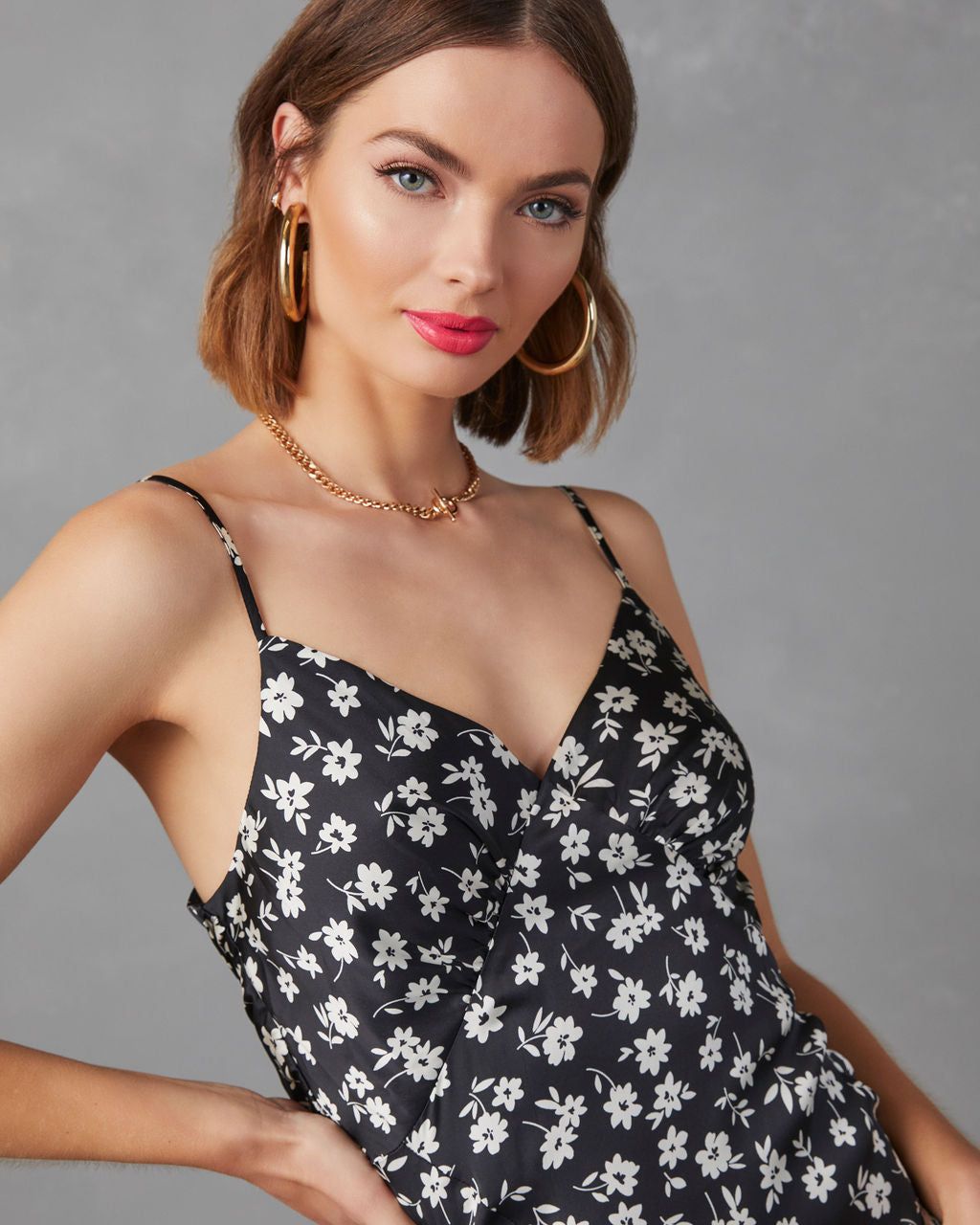 Madeira Floral Maxi Dress sold by Vici product image thumbnail 5