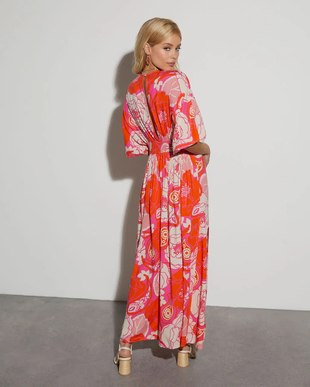 Emery Paisley Maxi Dress sold by Vici product image thumbnail 4