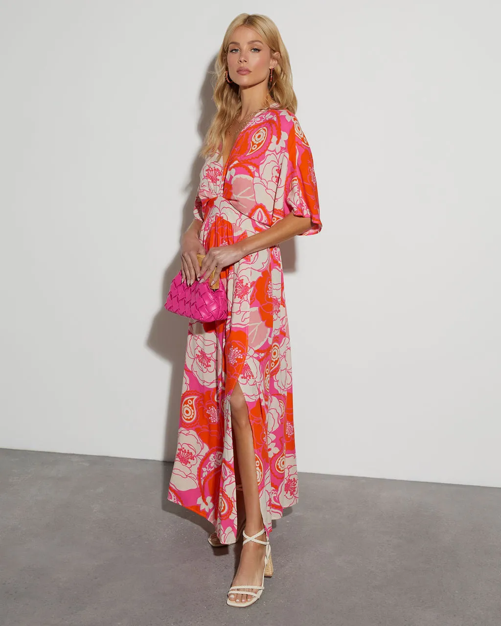 Emery Paisley Maxi Dress sold by Vici product image thumbnail 3