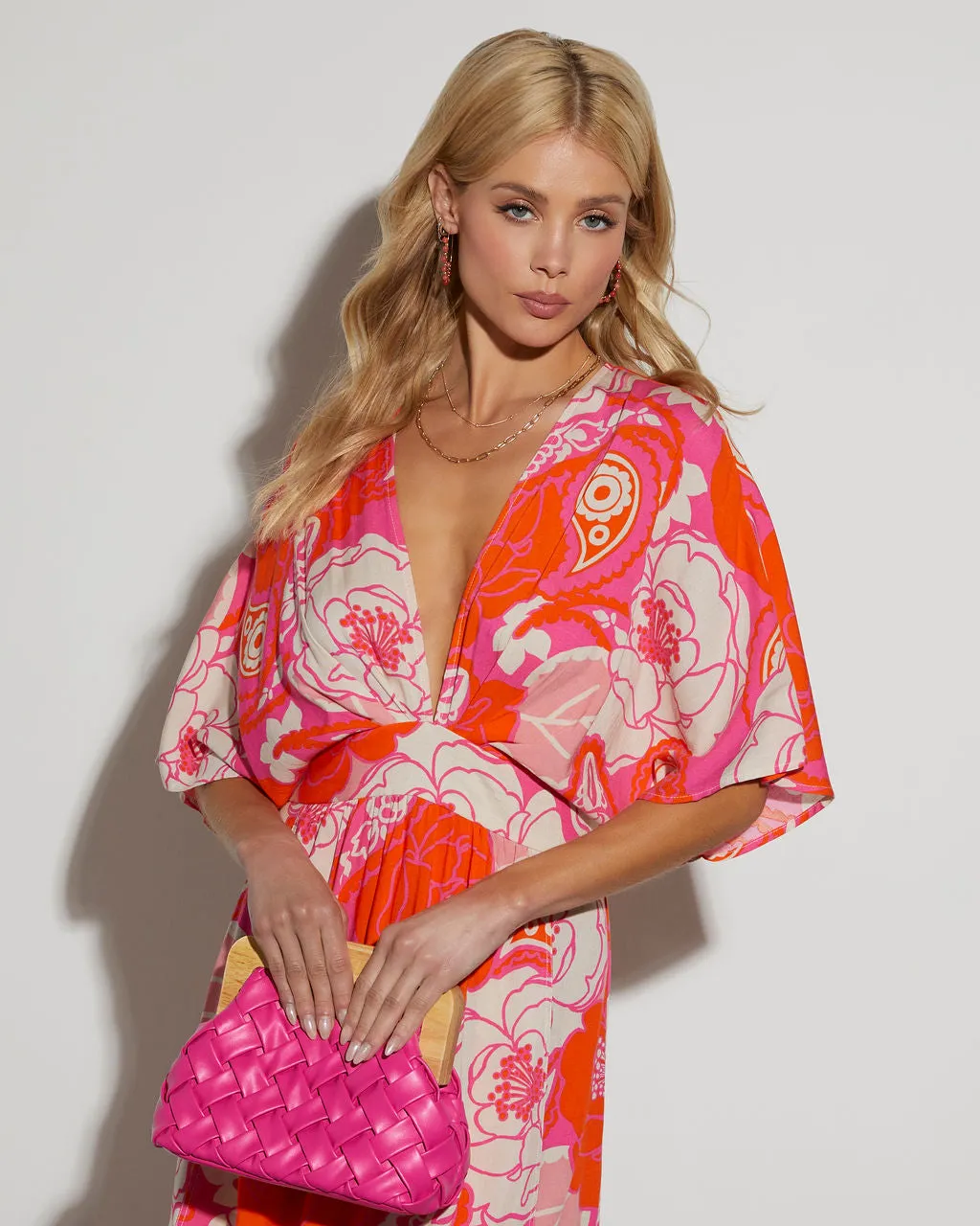 Emery Paisley Maxi Dress sold by Vici product image thumbnail 5