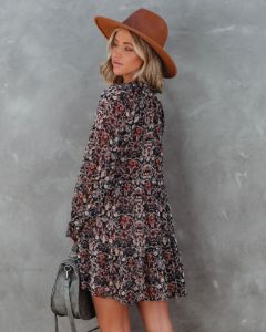 Antica Printed Tiered Babydoll Dress - FINAL SALE sold by Vici
