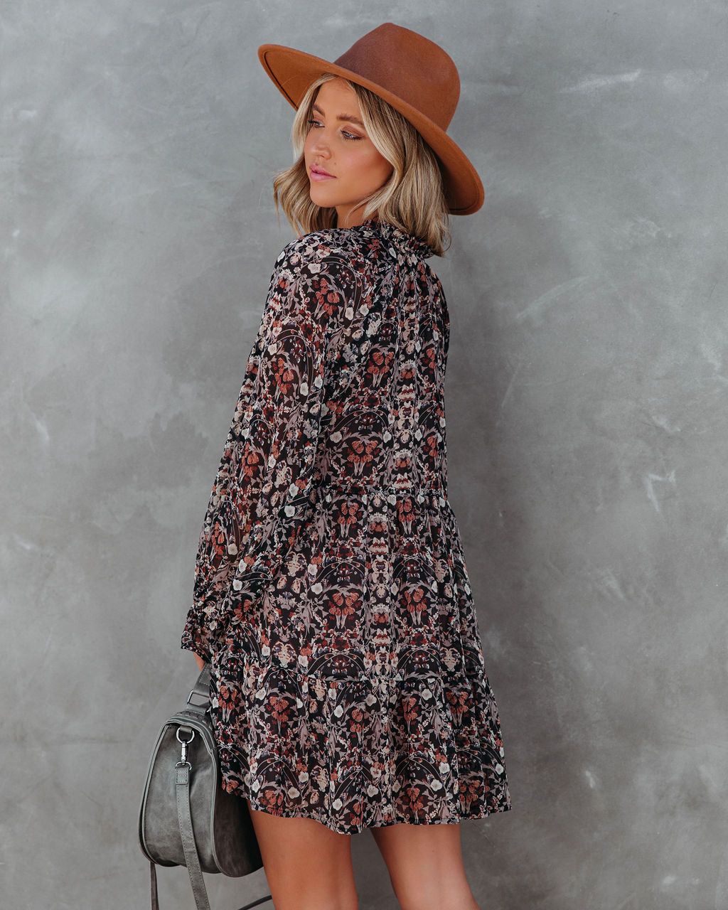 Antica Printed Tiered Babydoll Dress - FINAL SALE sold by Vici product image thumbnail 2