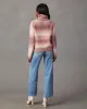 Zoda Ombre Cropped Turtleneck Sweater sold by Vici