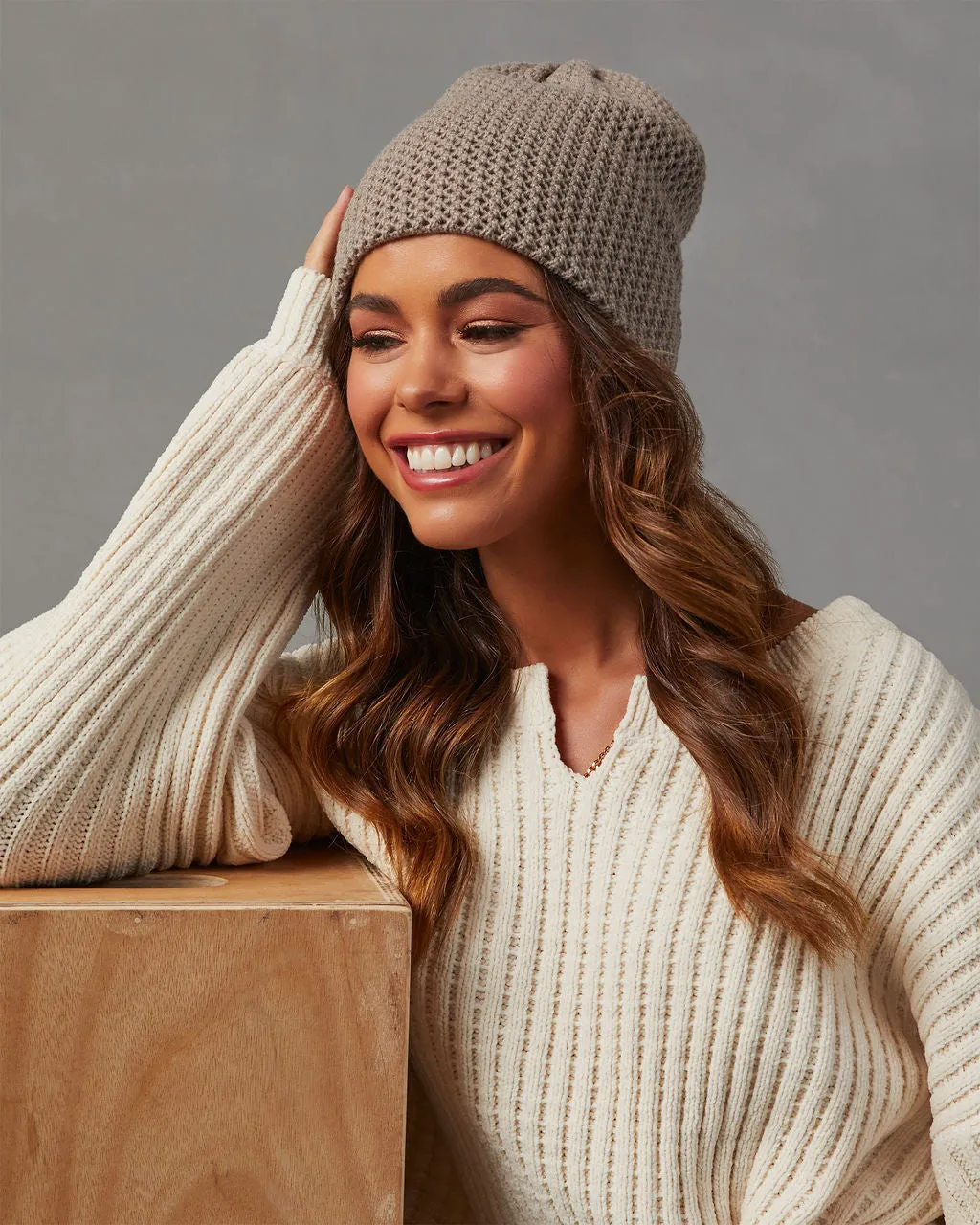 Cloud Beanie sold by Vici product image thumbnail 2