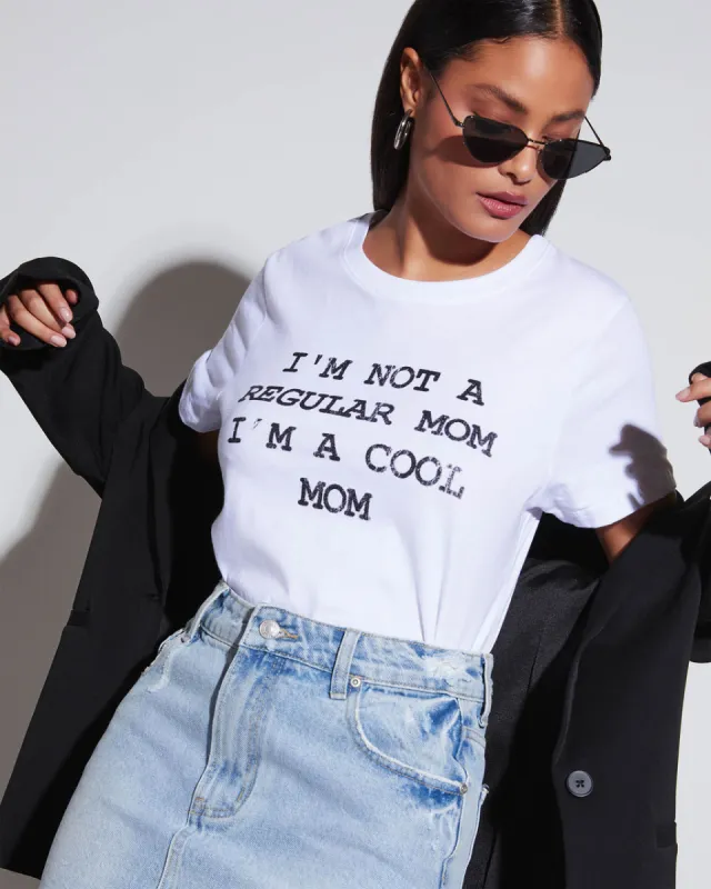 Cool Mom Club Cotton Tee sold by Vici