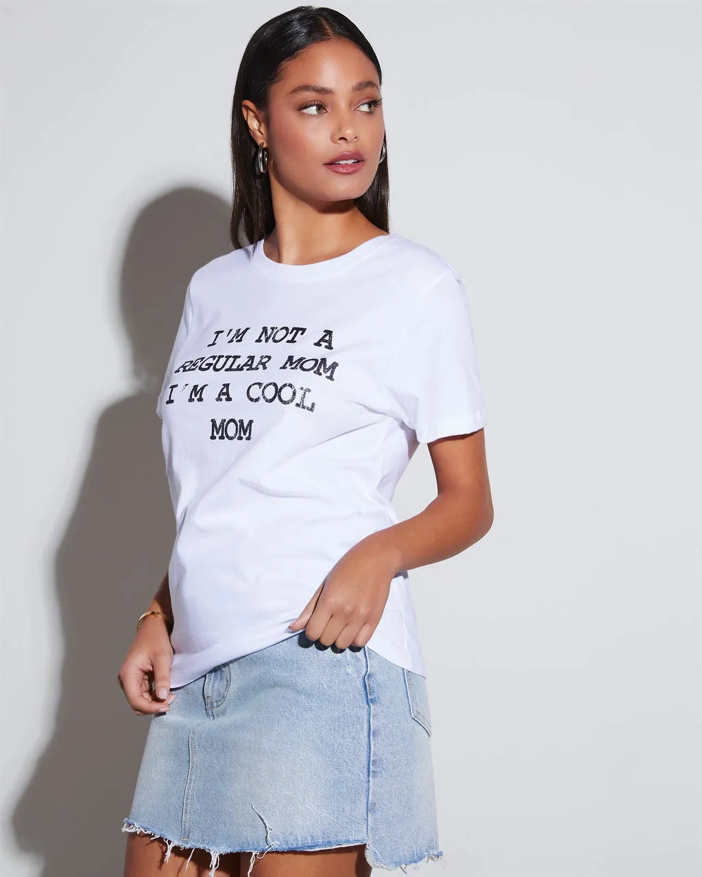 Cool Mom Club Cotton Tee sold by Vici product image thumbnail 4