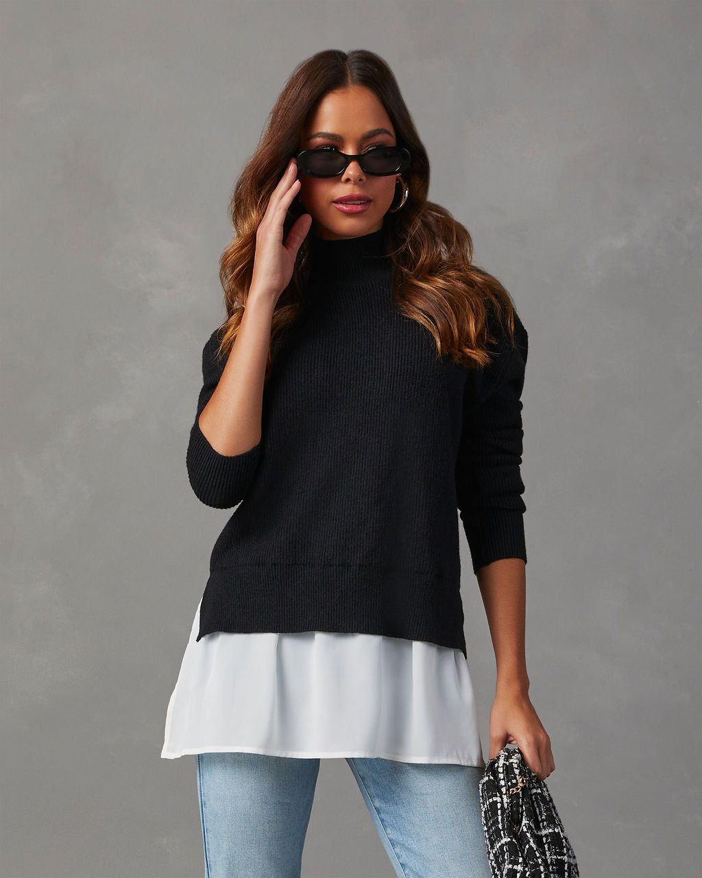 Blaine Sweater - Black sold by Vici product image thumbnail 5