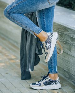 Autumn Glitter Running Sole Sneaker - FINAL SALE sold by Vici