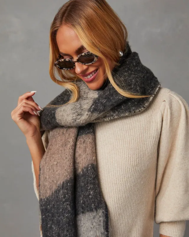 Claire Large Pattern Blanket Scarf sold by Vici