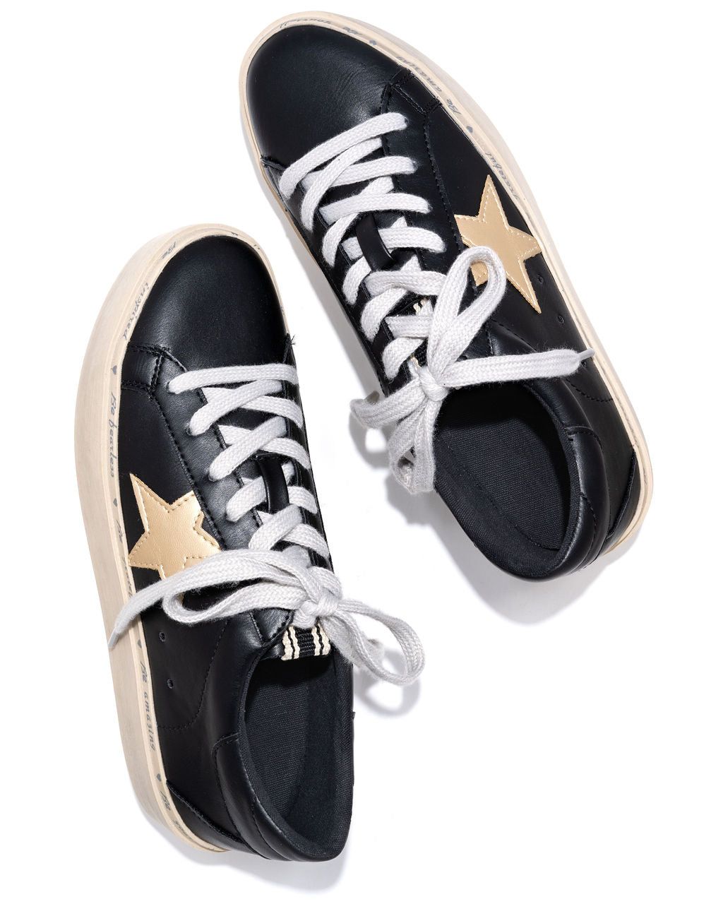 Jossie Platform Sneakers - Black sold by Vici product image thumbnail 3